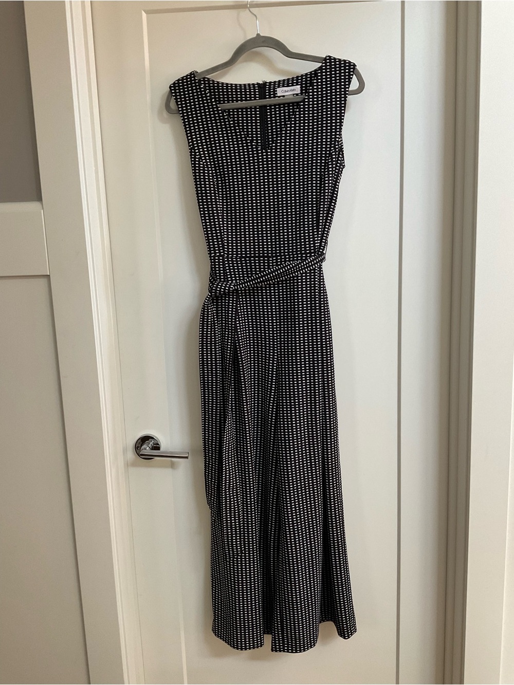 ✨Calvin Klein, Black & White Jumpsuit✨